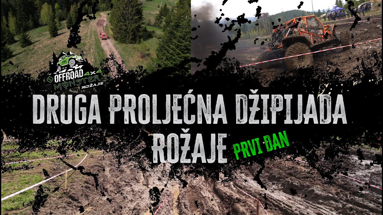 Druga proljećna džipijada Rožaje - prvi dan