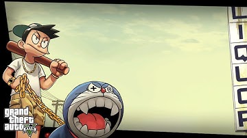 GTA 5 x Doraemon ! 🤯 Custom Loading Screen With Doraemon Characters (Must-See)