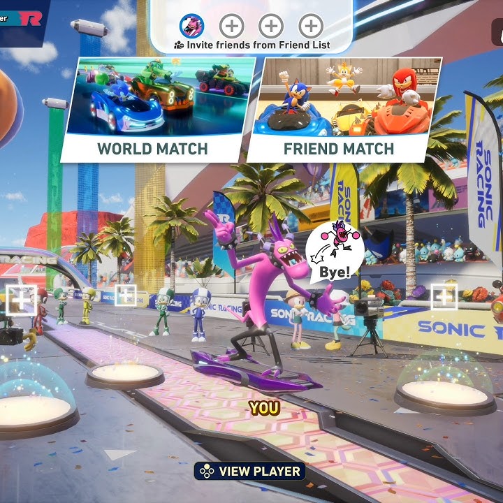 ZAZZ SAYS LATER LOSERS... FOR THE FINAL TIME!!! #SonictheHedgehog #SonicRacingCrossWorlds