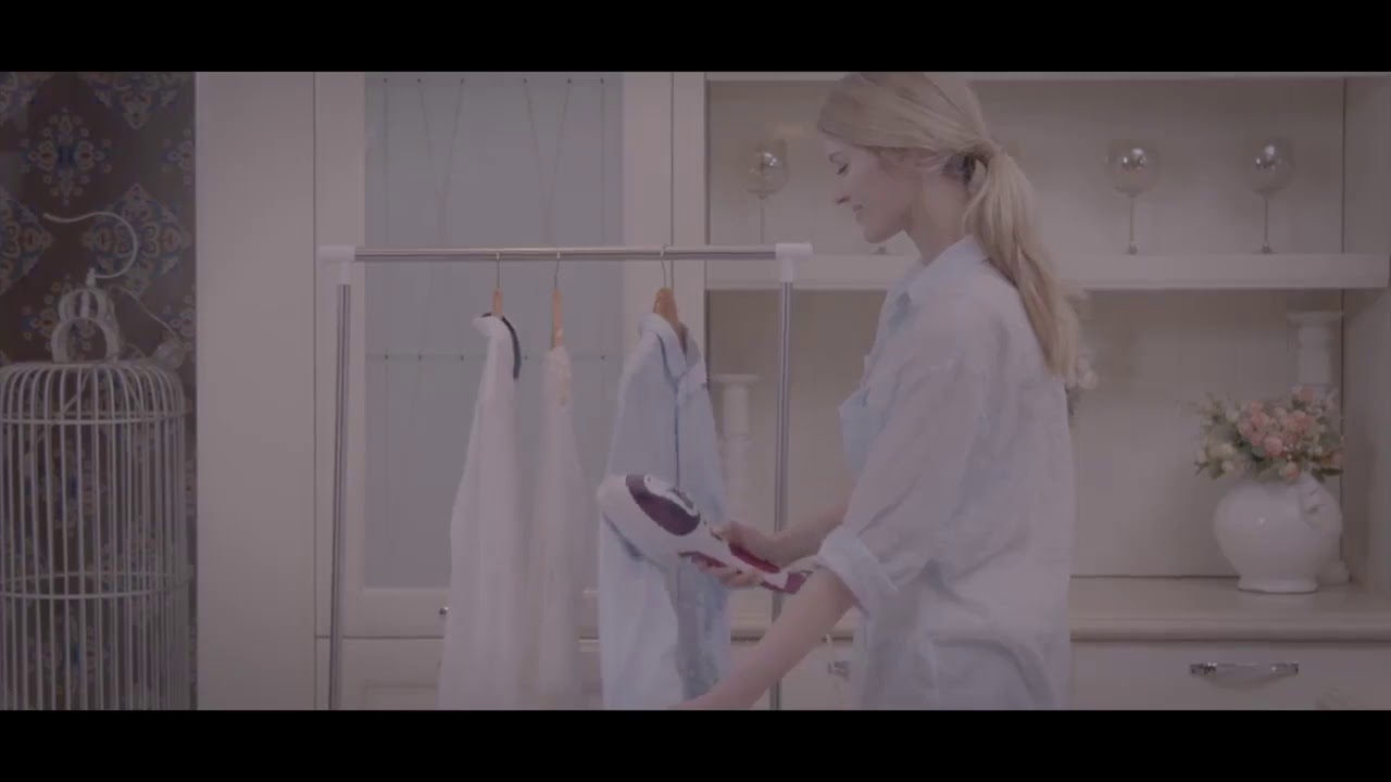 Handheld Multi functional Steam ironing brush YouTube