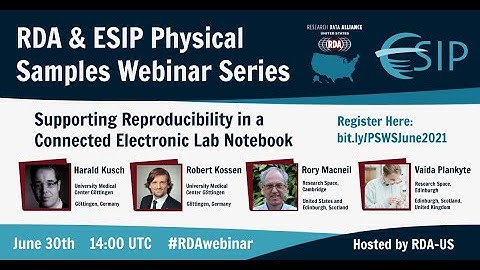 Supporting Reproducibility in a Connected Electronic Lab Notebook