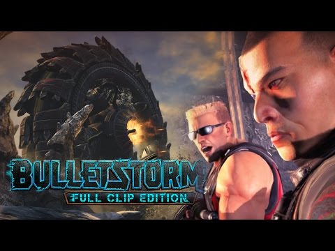 Видео: КОЛЕСО СМЕРТИ И ОГРОМНЫЙ ПЕЩЕРНЫЙ МОНСТР - Bulletstorm: Full Clip Edition #2