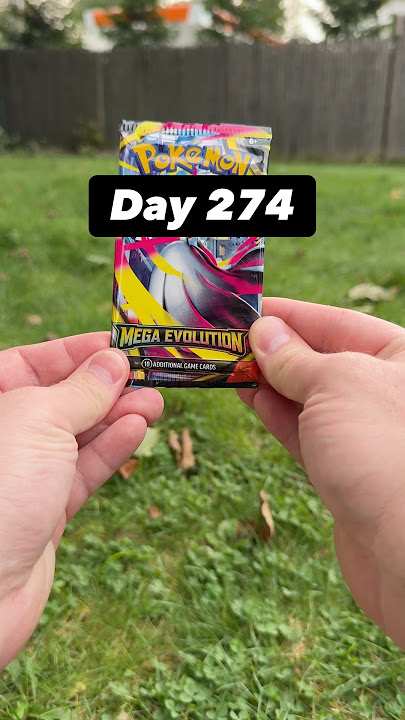 274 Days Straight of Pokemon Pack Openings! BIG Mega Evolution