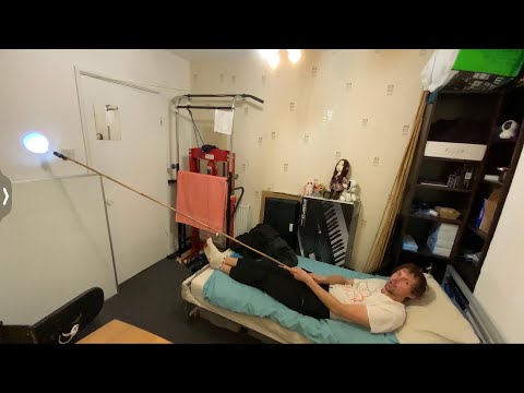 How to turn the light on and off from your bed