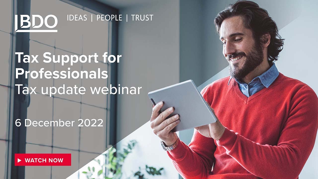 TSP Tax Update inar 6 December 2022 YouTube