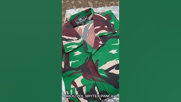 Baju PDL srytex spek panca CHEVALIER #bajupdl #tniindonesia #chevalier