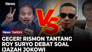 Uproar Rismon Sianipar Challenges Roy Suryo To A Debate On Jokowis Diploma  Latest Inews