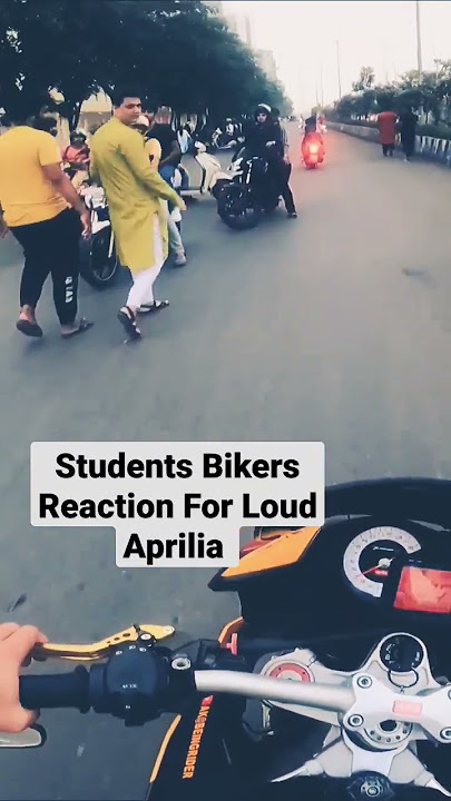 College Students Reaction For Aprilia #ytshorts #students  #shorts #college #reaction #aprilia