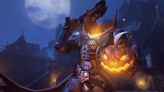 Overwatch Halloween 2016 Reaper Skin Gameplay with POTG