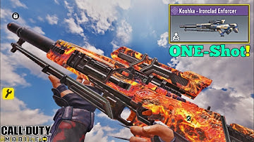 This ONE-HIT Koshka Build! is Amazing⚠️ (Best Gunsmith) CODM Season 6 #codmobile