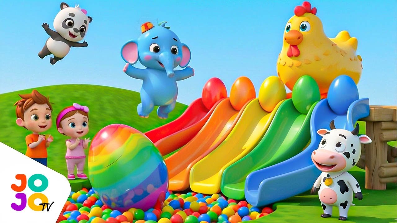 Learn Colors with Color Eggs 🥚🌈 | Fun Surprise Color Eggs Hen Slider Toy for Kids Educational