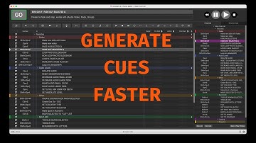 QLAB: Edit Projector Manager Applescript Cue Generator