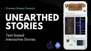 UNEARTHED STORIES | Free to Play #interactivesfiction screenshot 1