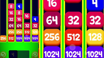 How far can you go??? #subscribe #asmr #2048 #bestgame #gameoftheday #merge #newgame #puzzle #number