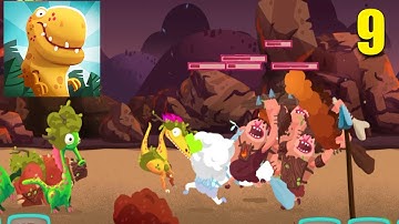 Dino Bash - Level 32 - 35 - All Levels Walkthrough [ Android iOS ] Gameplay