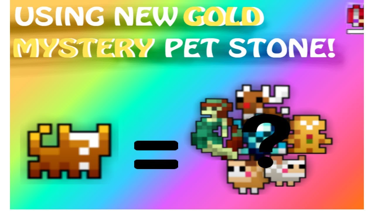 [RotMG] Using GOLD MYSTERY Pet Stone [Old] YouTube