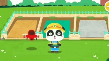Sicial Worker Baby Panda l Baby Panda care Center for Animals  treat bacteria l Baby Bus Rymes
