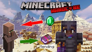 *MENDING* LA UN EMERALD (lejer) | Minecraft Hardcore | S.1 Ep. 6