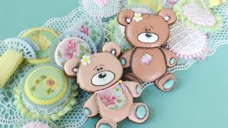 Teddy Bear Cookies and Icing Pillows - A Companion Video