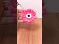 Easy and Cute Keychain /pipe cleaner flower craft #shorts #diy #flowers #craft