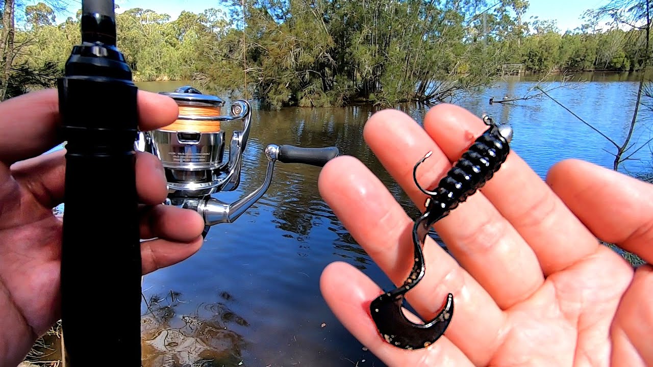 Black Lures In Brown Water Catch Fish! (Big?) YouTube
