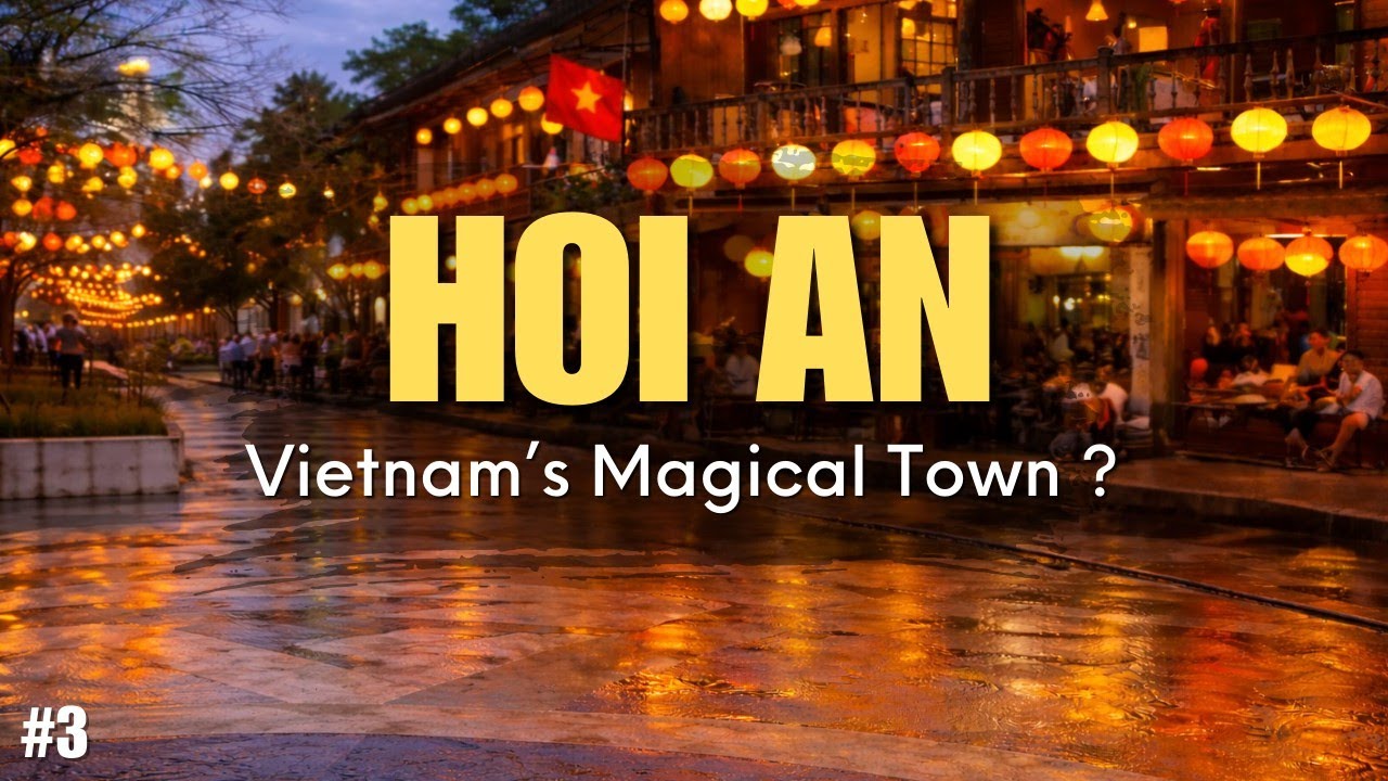 Hoi An Vietnam at Night | Glowing Lanterns, Bamboo Boats & Hidden Local Food 🇻🇳