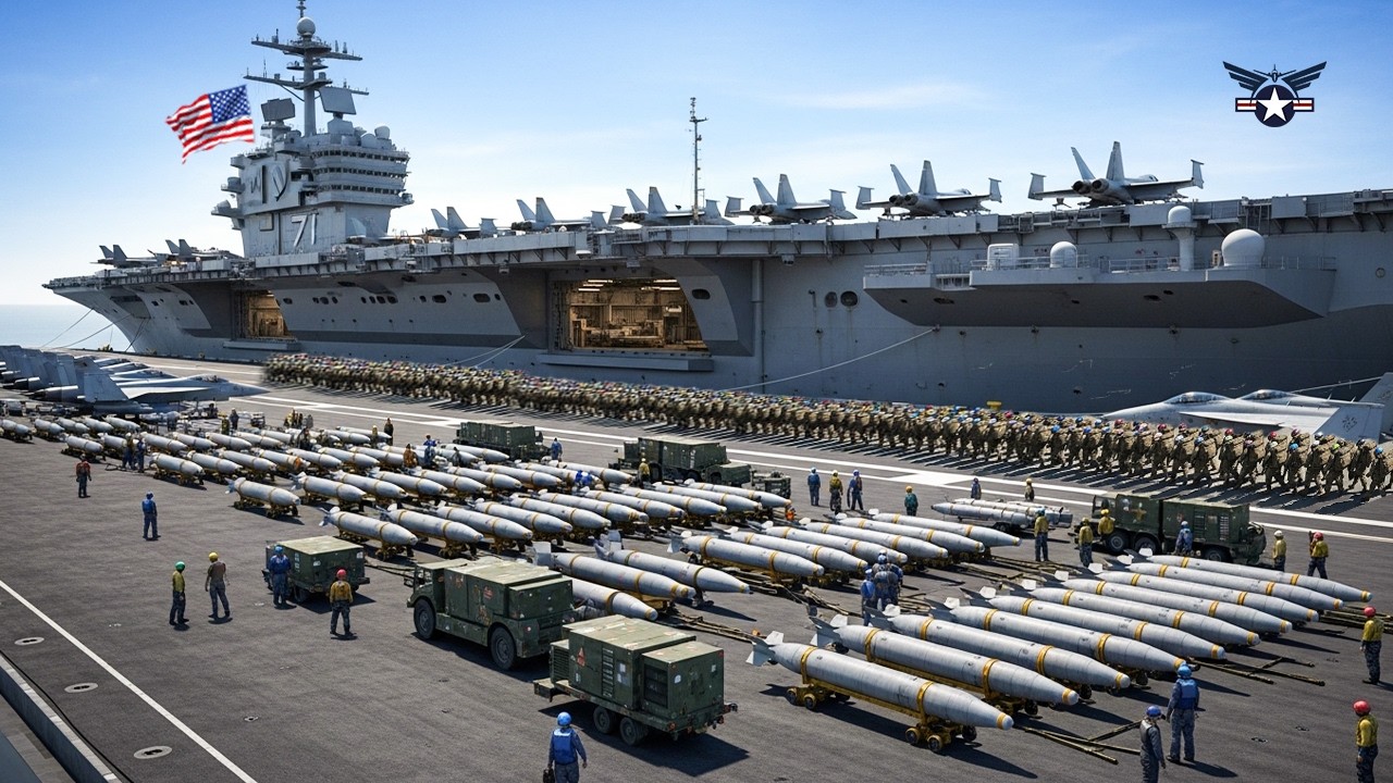 Иран в панике!  USS Theodore покидает базу в связи с расширением операций на Ближнем Востоке.