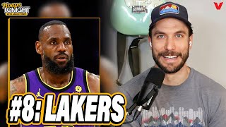 Top 10 Contenders: Count out LeBron James \& Lakers at your own risk | Hoops Tonight