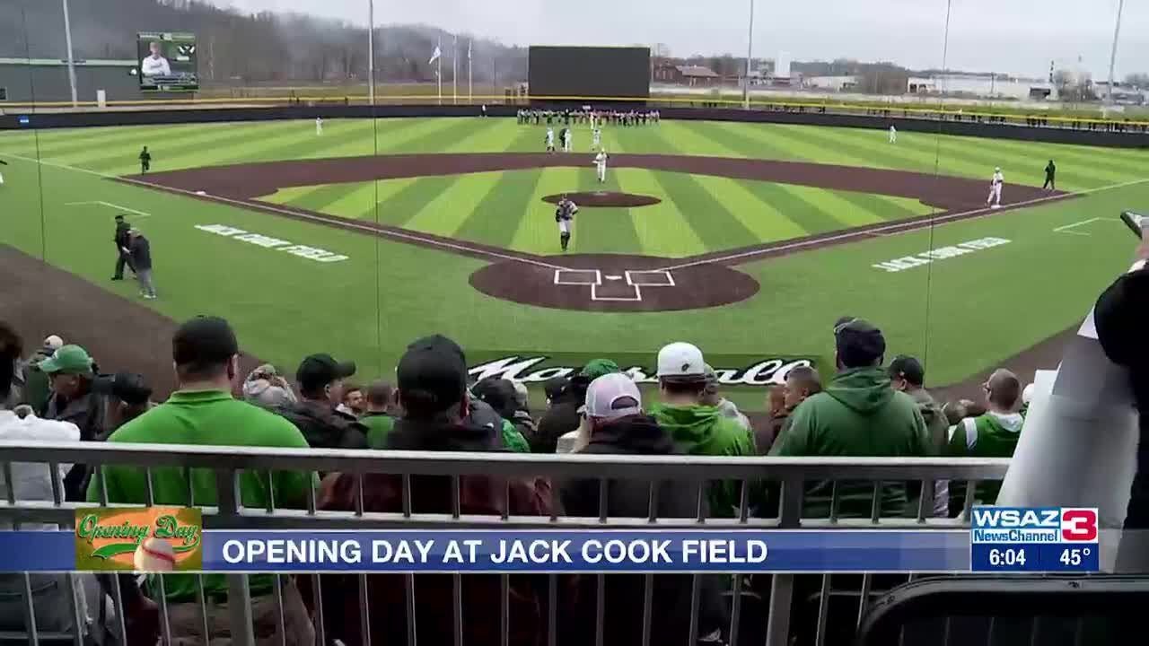 Team Coverage | Opening day at Jack Cook Field - YouTube