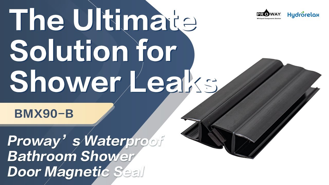 No More Wet Floors! Proway’s Magnetic Seal Keeps Your Shower Water Inside 🙌