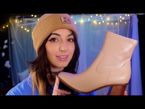 ASMR | Soft Spoken Shoe Tapping, Show & Tell 👟👠