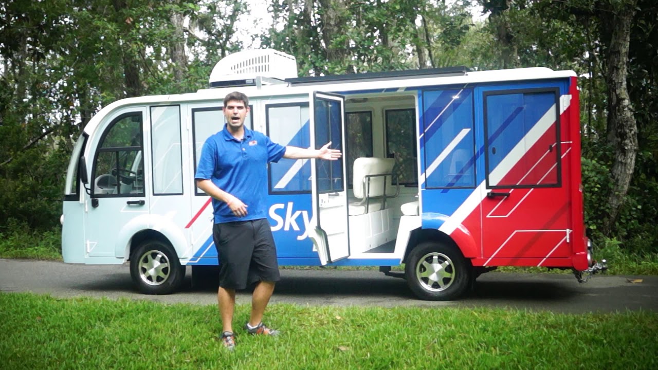 American Airlines MotoEV 15 Passenger Electric Shuttle- Hard Door XE