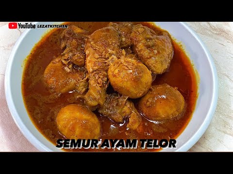 Resep Bumbu Ayam Telur Semur Kecap Yg Gurih