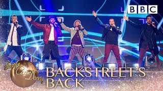 The Backstreet Boys remix their greatest hits - BBC Strictly 2018