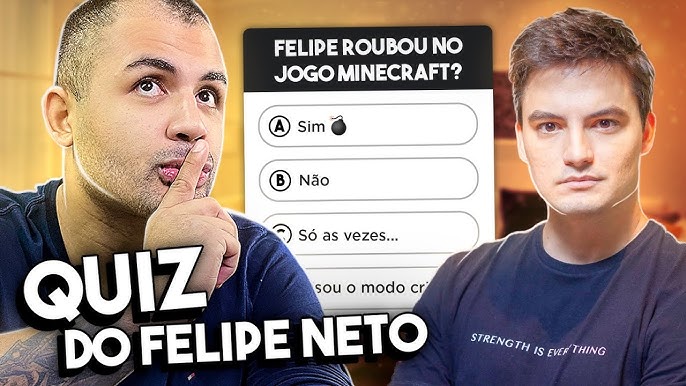 Parte 3 Felipe Neto jogando seu próprio jogo no gênio quiz #genio #gen