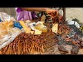 Suya street food in cte divoire   eating different choukouya  ivory coast  ep8