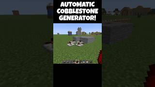 AUTOMATIC COBBLESTONE GENERATOR!