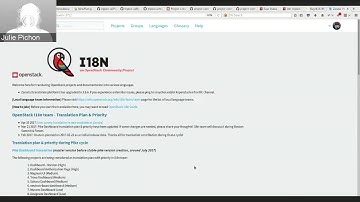 TripleO Deep Dive July 6, 2017 - i18n