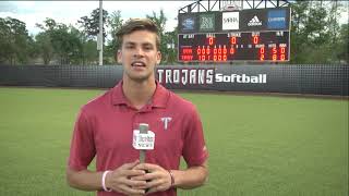 TROY Softball vs. UTA- TROY TrojanVision News