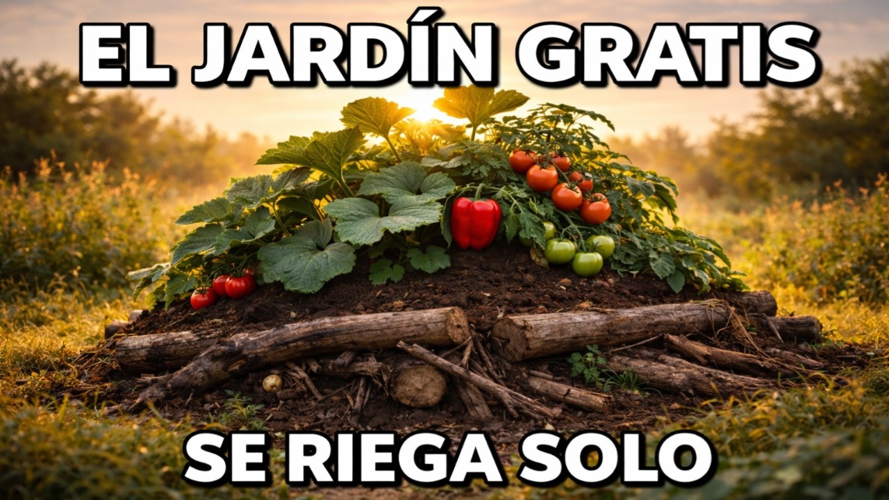 El Jardín de $0 que Humilla a los Bancales (y se Riega Solo)