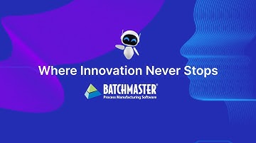 Introducing the all-new AI-powered BatchMaster Web ERP