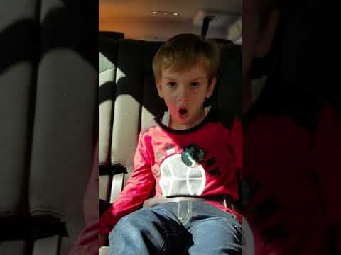 Kid thinks he's going to jail