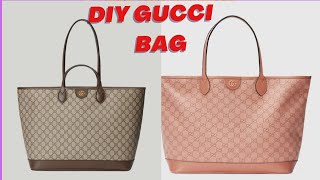 Gucci Tote bag DIY