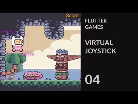 04. Virtual Joystick on Flutter Game with Flame - Pinkie