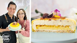 Mango Mousse Cake Recipe (Gluten Free)