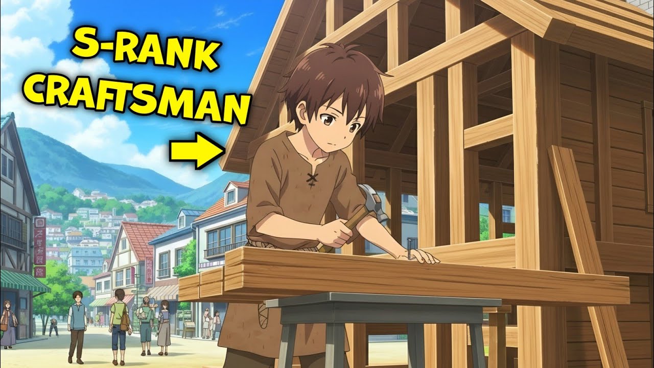He Reborn As Only S-RANK Craftsman in The World And Levels Up By Wood cutting - Manga Recap