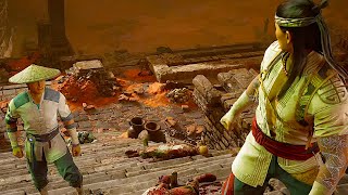 Raiden and Liu Kang Final Battle Ending - Mortal Kombat 1