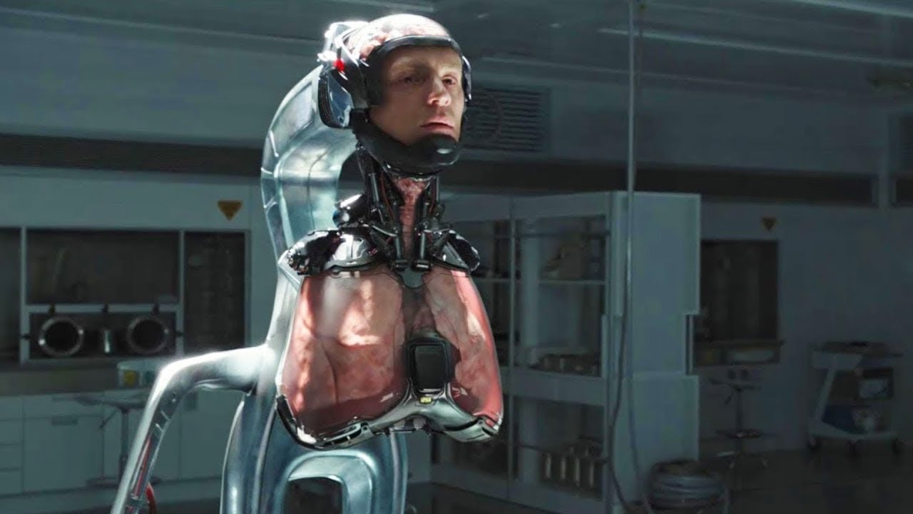 Netaknuti delovi tela policajca su stavljeni u robotsko telo, i sada traži osvetu