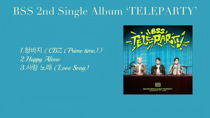 [Full Album] BSS（부석순）2nd Single Album ‘TELEPARTY’