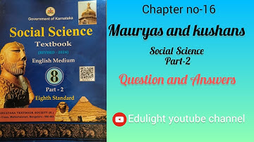 8th class Social science question answers 